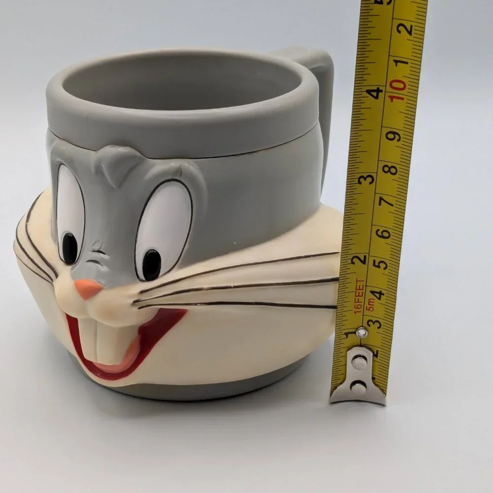 Warner Bros. Looney Tunes Bugs Bunny 3D Promotional Mug 1992 Vintage